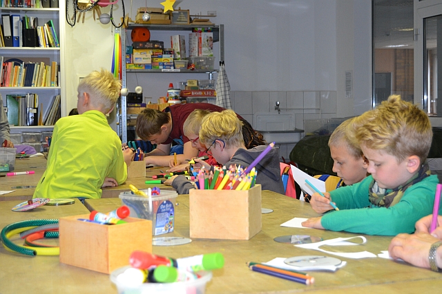 Besuch in der Lernwerkstatt