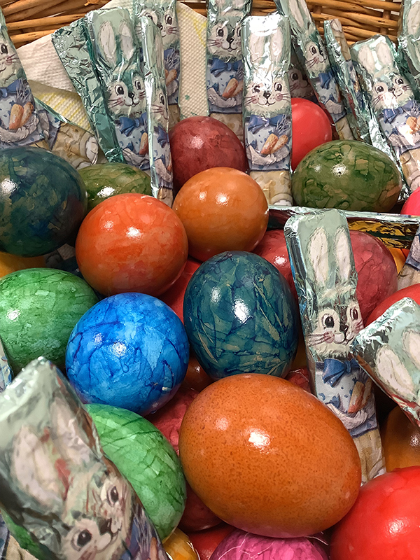 Auf den Spuren des Osterhasen