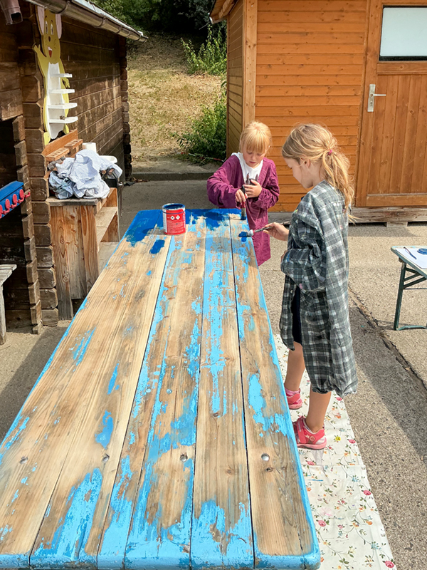 Achtung frisch gestrichen!