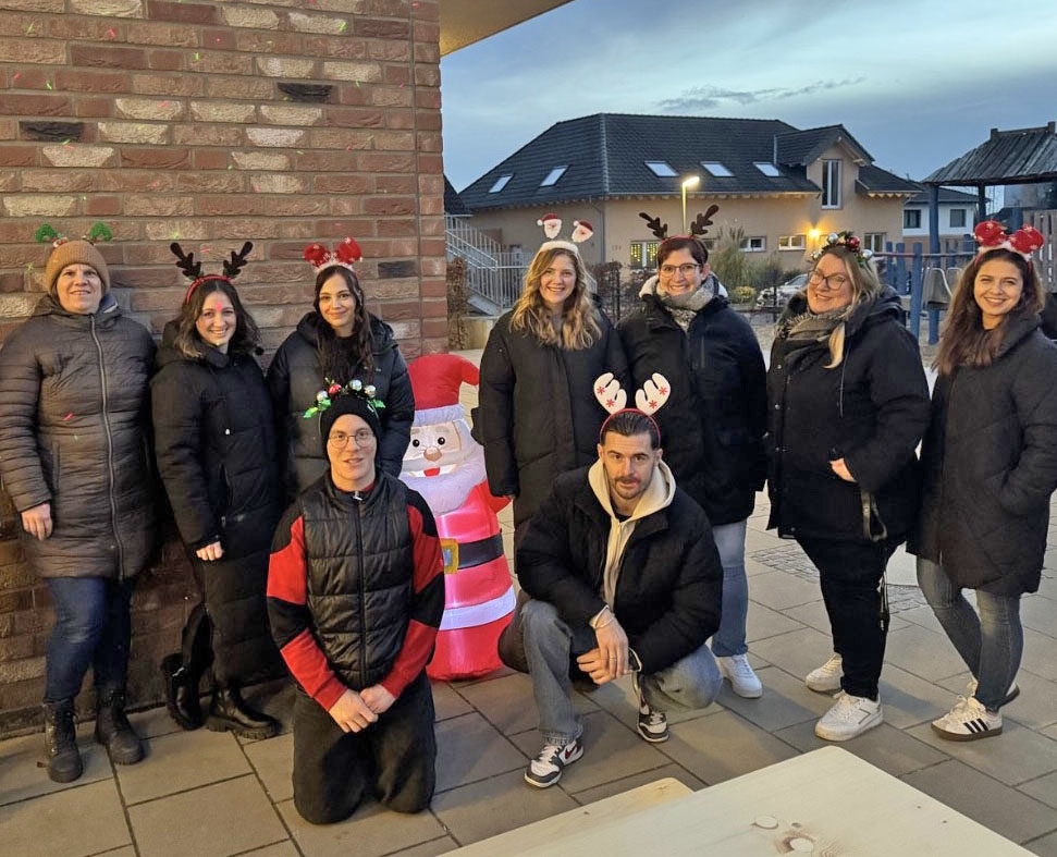 Gruppenbild des Kitateams