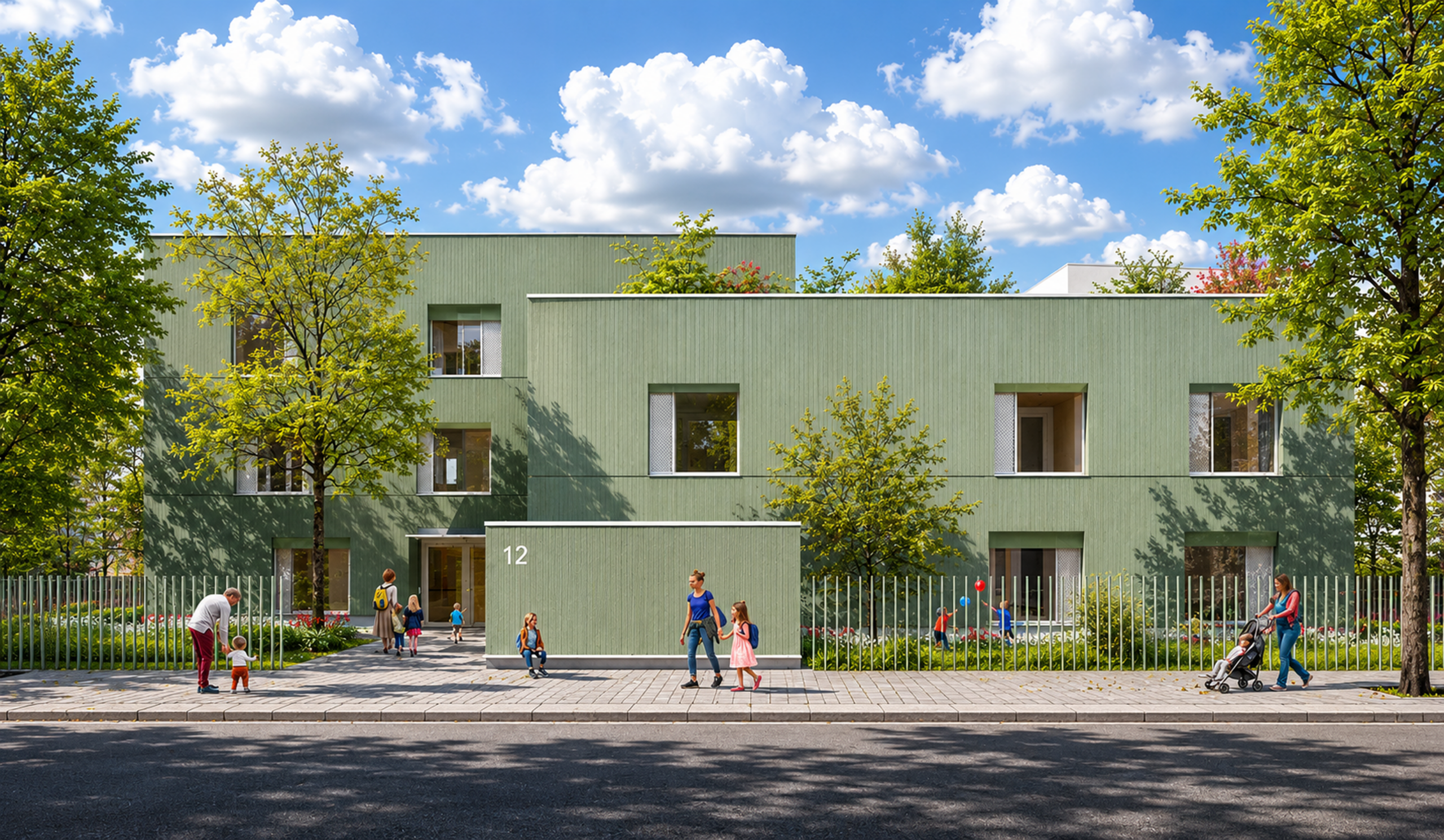 Simulation der KITA Triftstraße