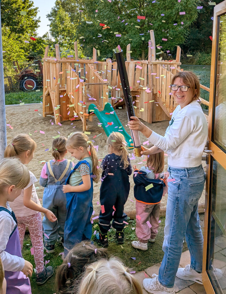 Eröffnung des neuen Krippenspielplatzes